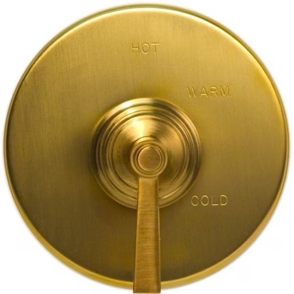 Handle Hub For 1500-5103 in Satin Gold (Pvd), Newport Brass, Mfr#: 2-792/24S